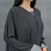 Grey Abaya TF MM 188