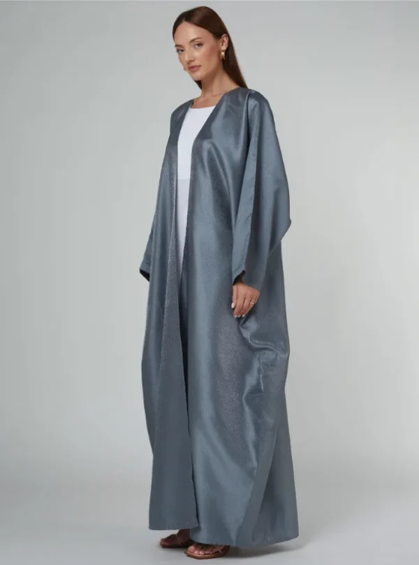 Grey Bisht Abaya