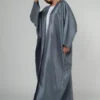 Grey Bisht Abaya