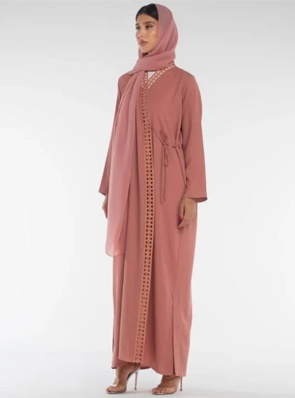 Lyra Blush Abaya