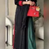 UAE Flag Black Abaya