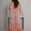 Pleated Open Abaya