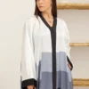 Satin Silk Abaya Kimono