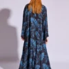 Model No-1464 Designer Printed Abaya