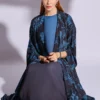 Model No-1464 Designer Printed Abaya
