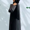 W103 Black Abaya