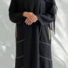 W109 Black Abaya