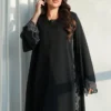 Black Abaya With Matching Headscarf