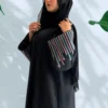 W103 Black Abaya