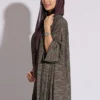 Designer Printed Abaya Set
